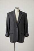 Charcoal oversized blazer
